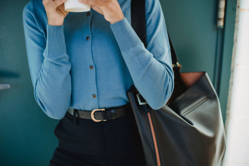 RIJAC Shoulder Tote Bags for Work, Shopping, and Daily Carry