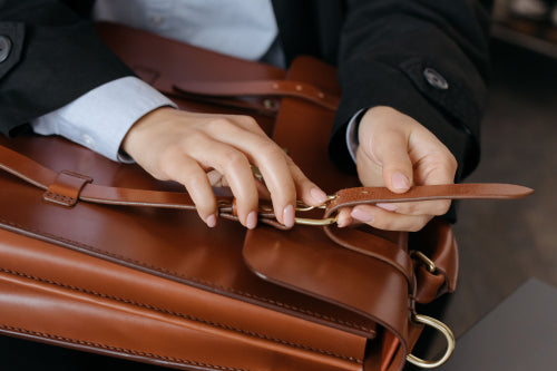 RIJAC Bags With Detachable Straps for Flexible Styling
