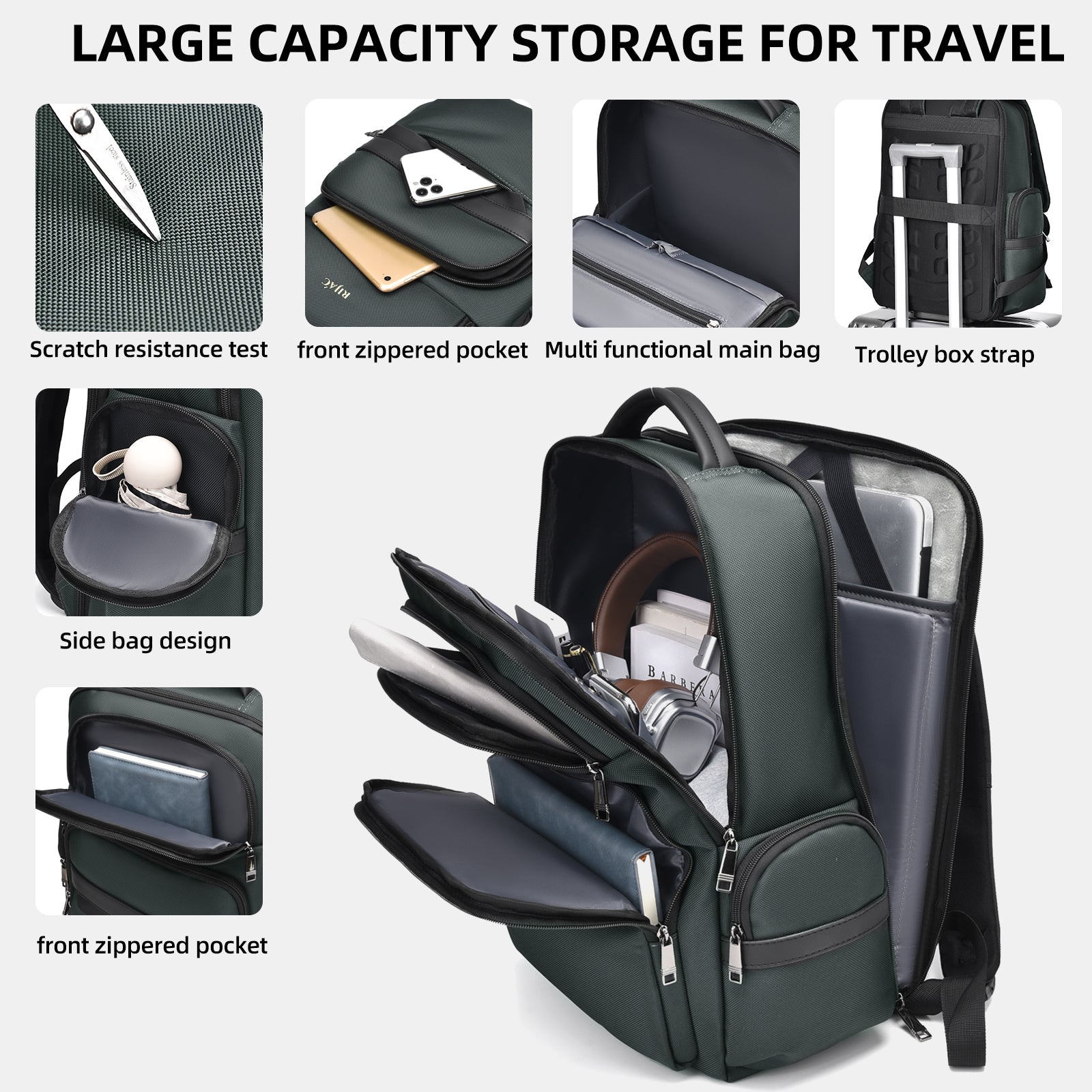 Green Noma Backpack | 30 Litre