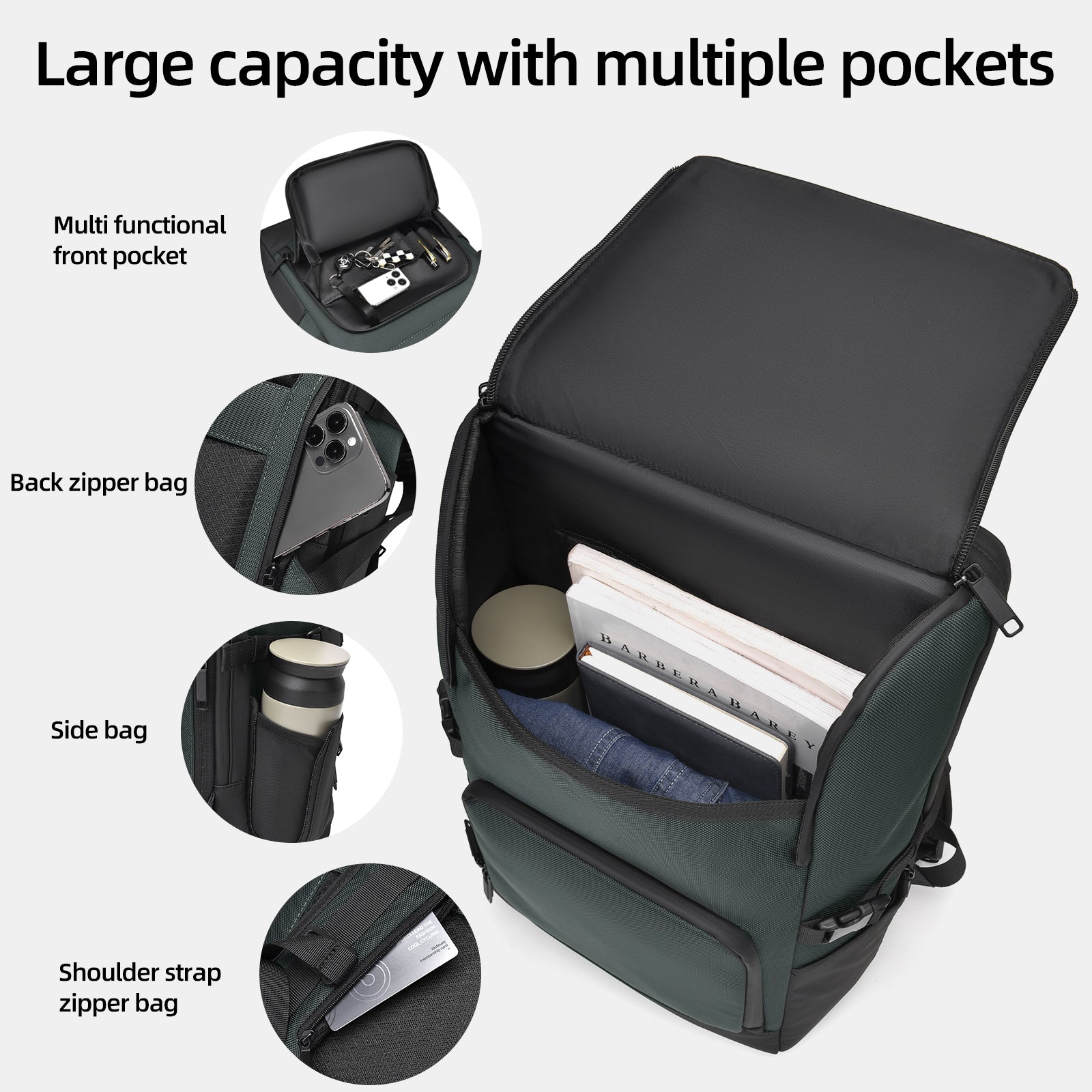 Green Sovi Backpack | 30 Litre