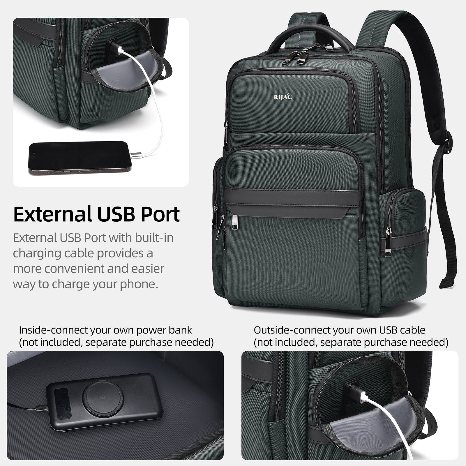 Green Noma Backpack | 30 Litre