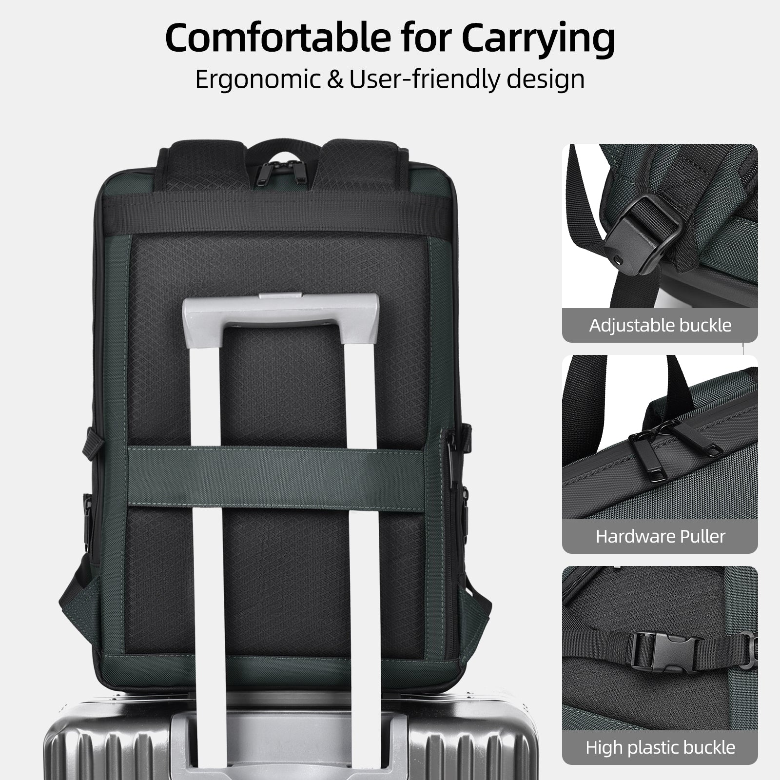 Green Sovi Backpack | 30 Litre