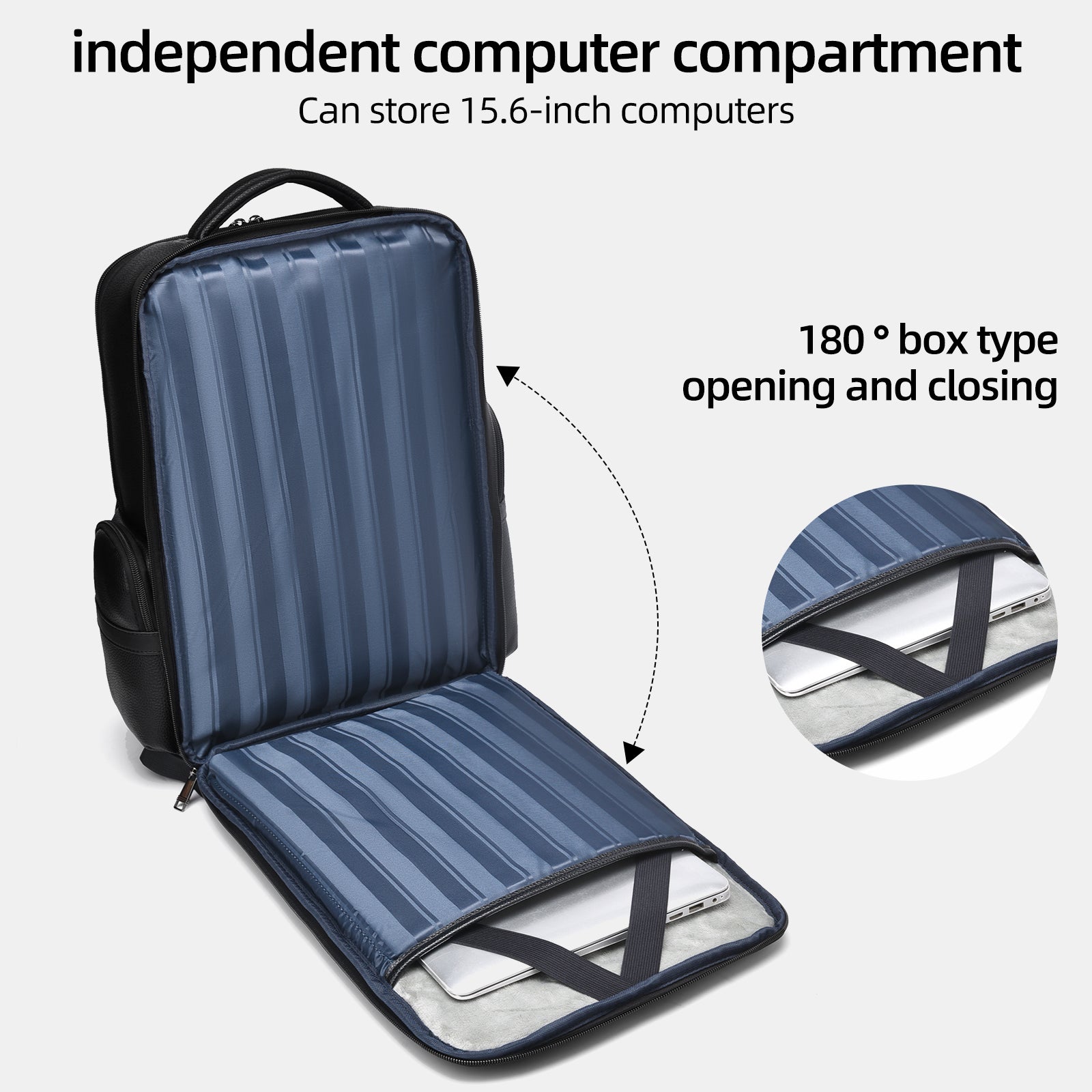 Black Lono Practical Backpack | 30 Litre