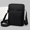 Black Teza Mens Crossbody Bag