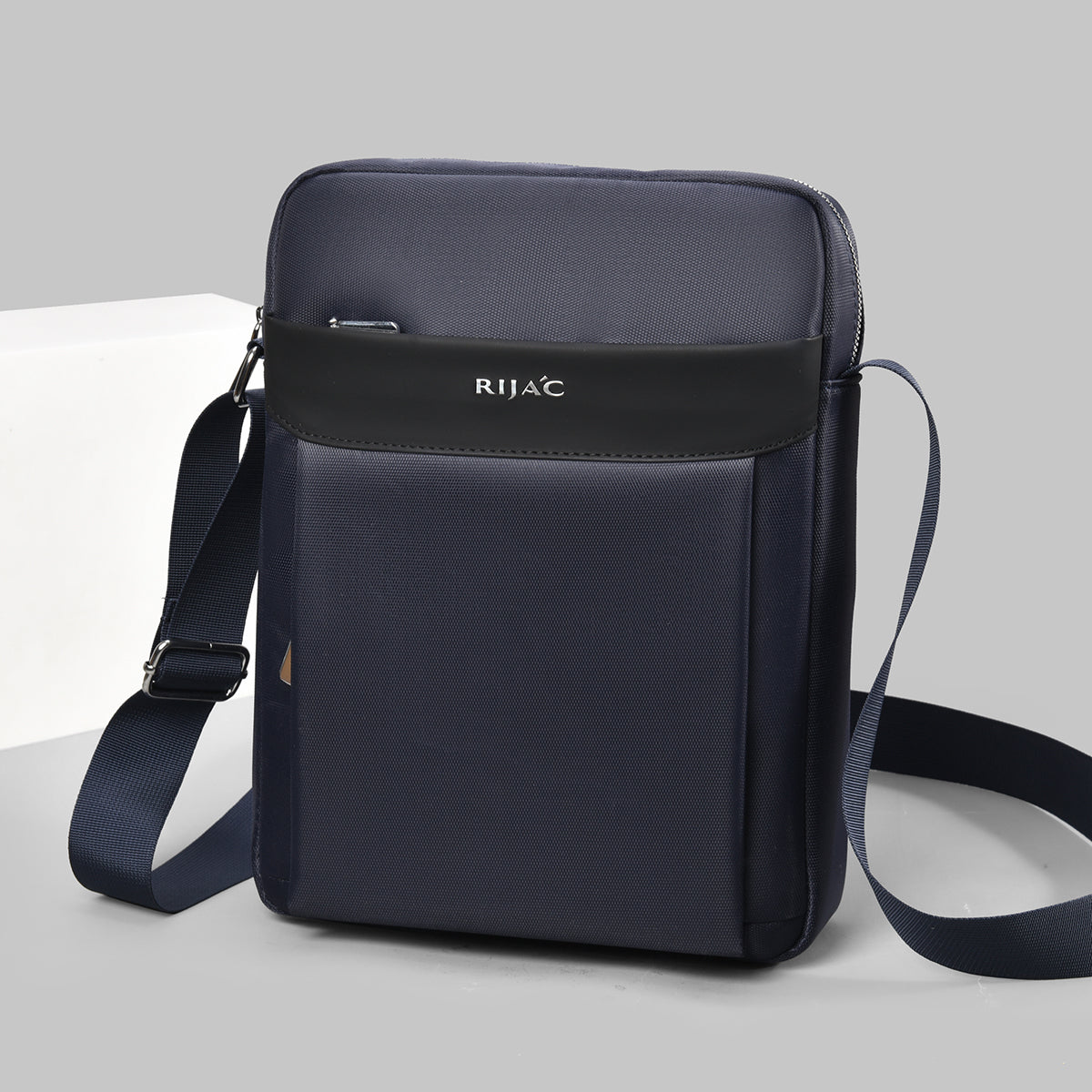 Blue Teza Mens Crossbody Bag