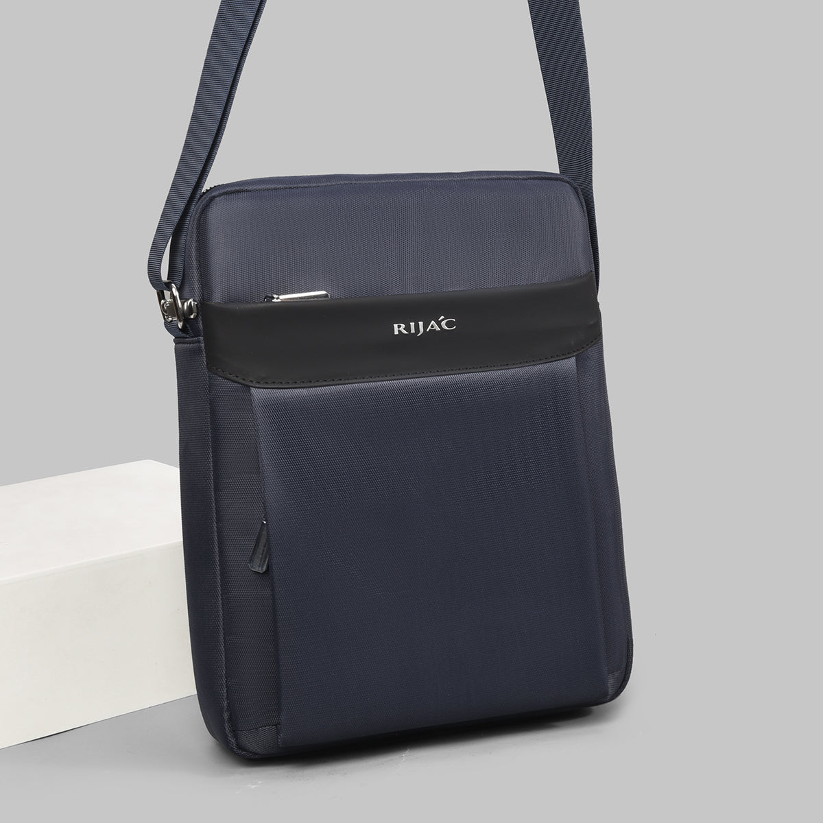 Blue Teza Mens Crossbody Bag