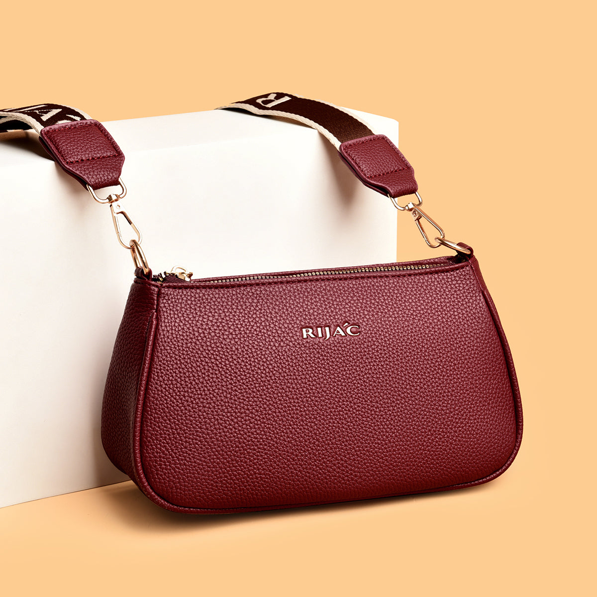 Maroon Emiro Sling Bag