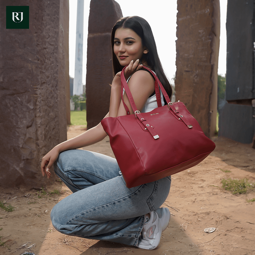 Premium Vegan Leather Branded Bags For Women | RIJAC