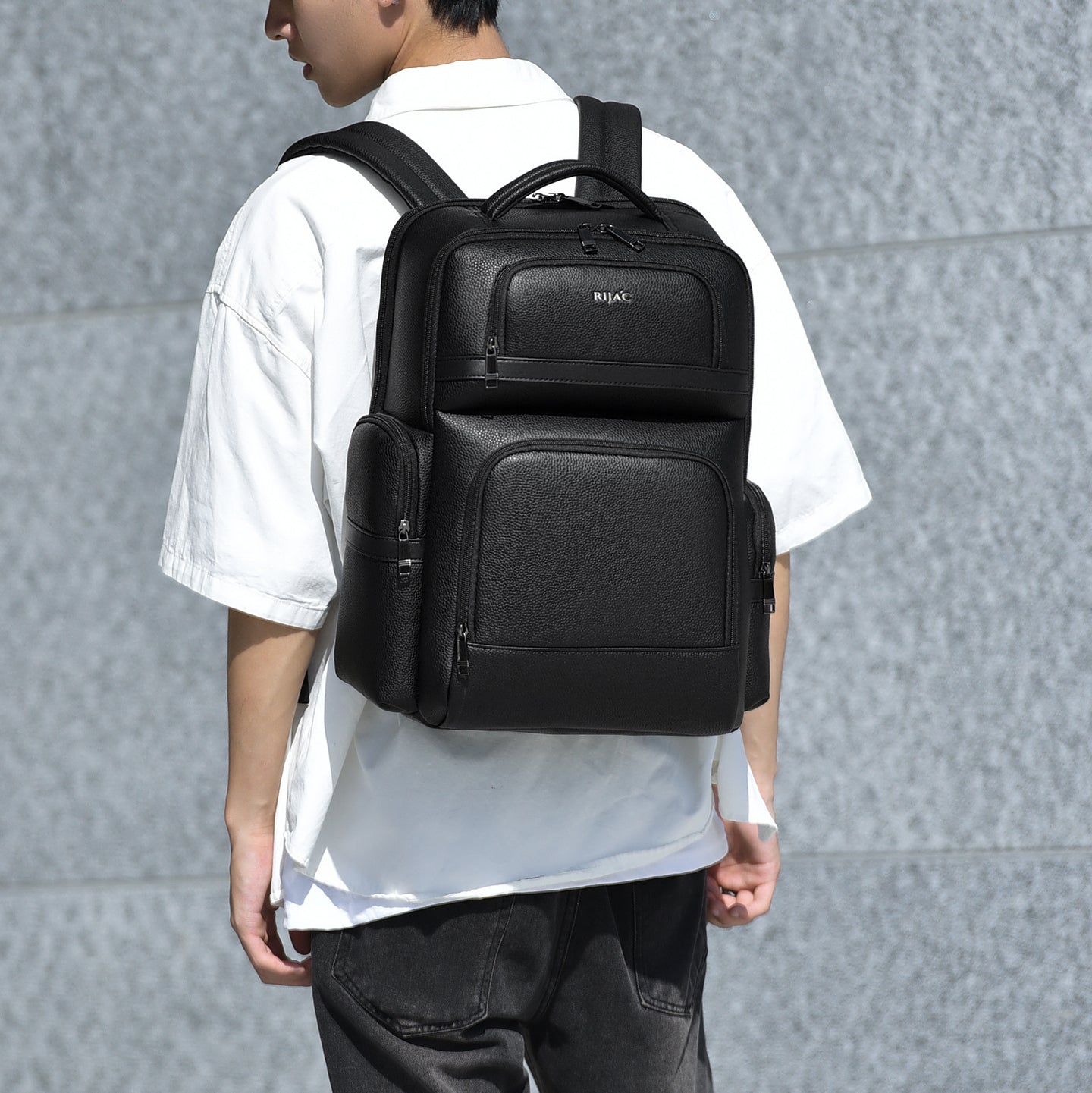 Black Lono Practical Backpack | 30 Litre