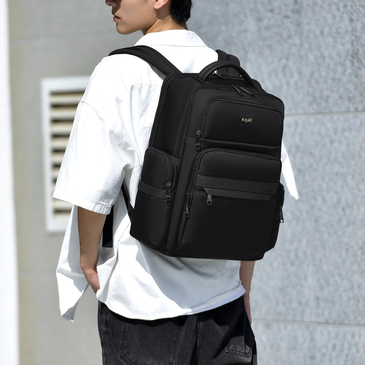 Rijac Backpack Black Noma 40L Backpack | Office Essential – RIJAC