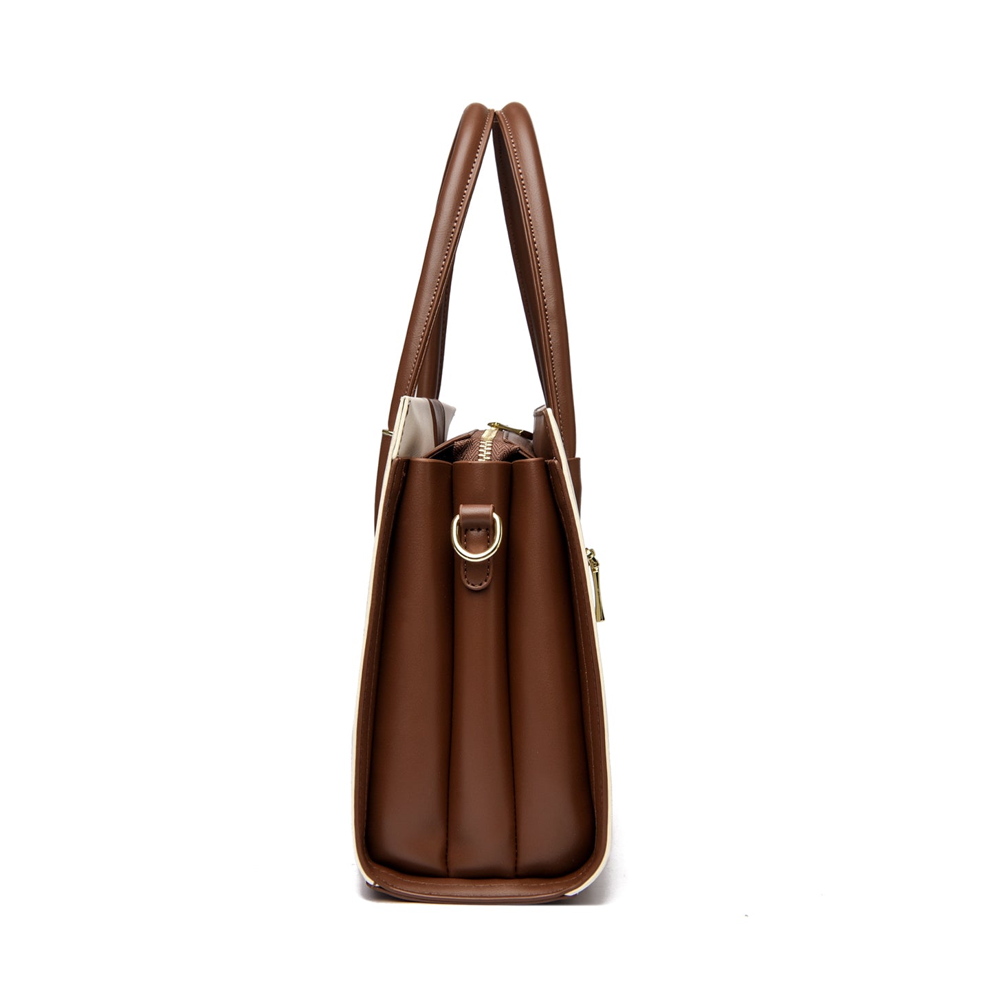 Black Cyla 3 Compartment Handbag