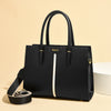 Black Cyla 3 Compartment Handbag