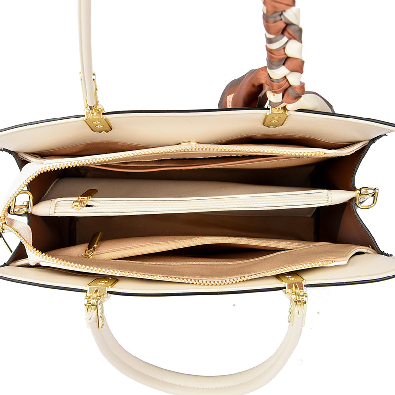 Red Tovo Top Handle Handbag