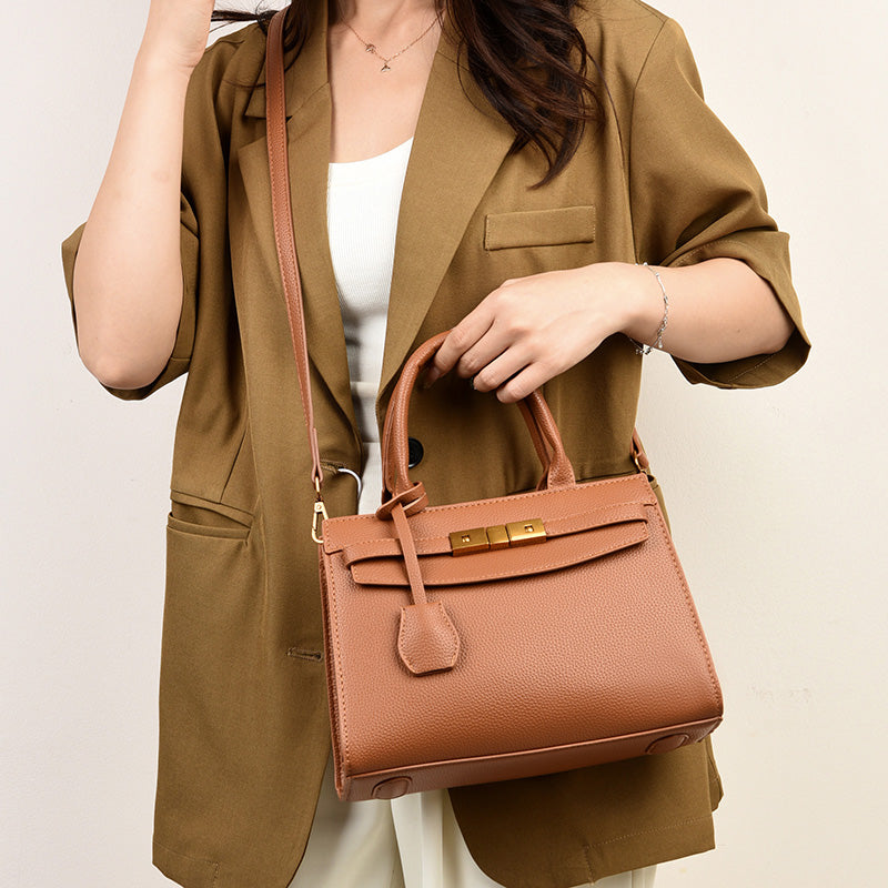 Brown Yumi Handbag