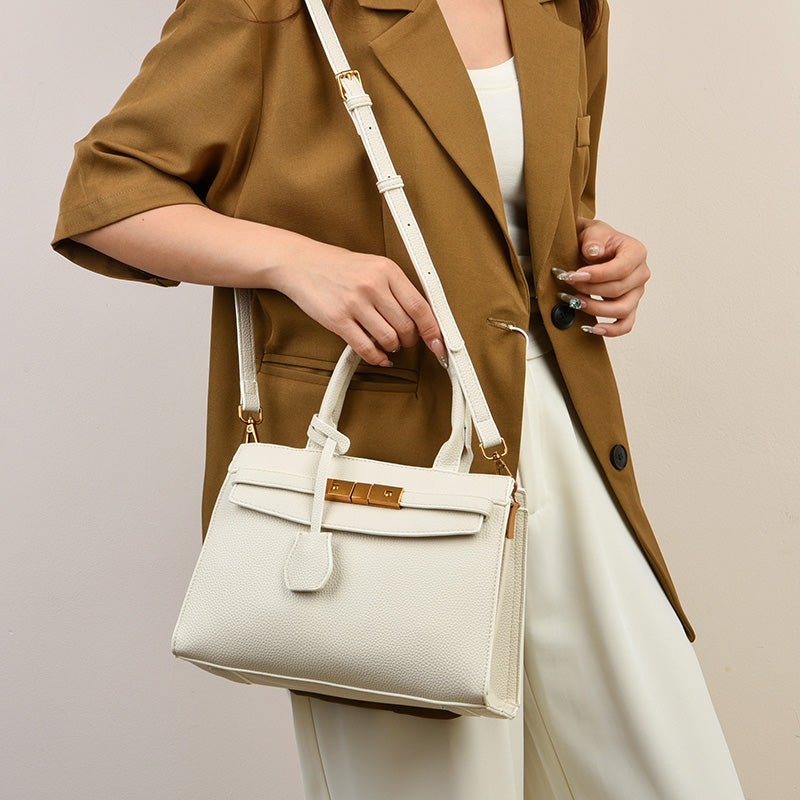 White Yumi Handbag