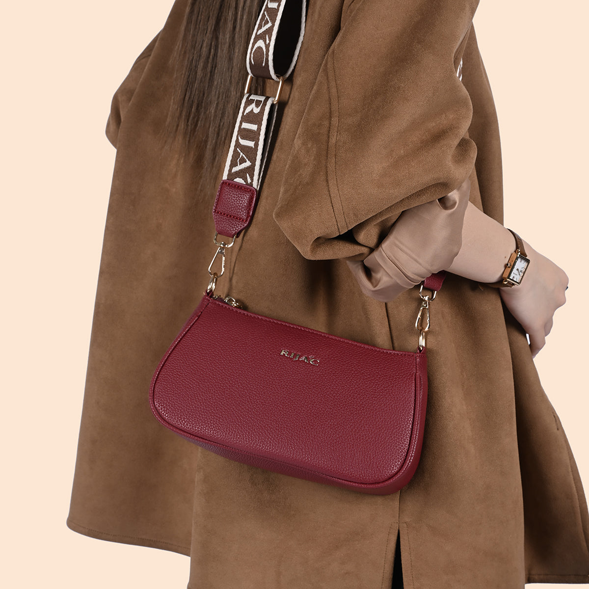 Maroon Emiro Sling Bag
