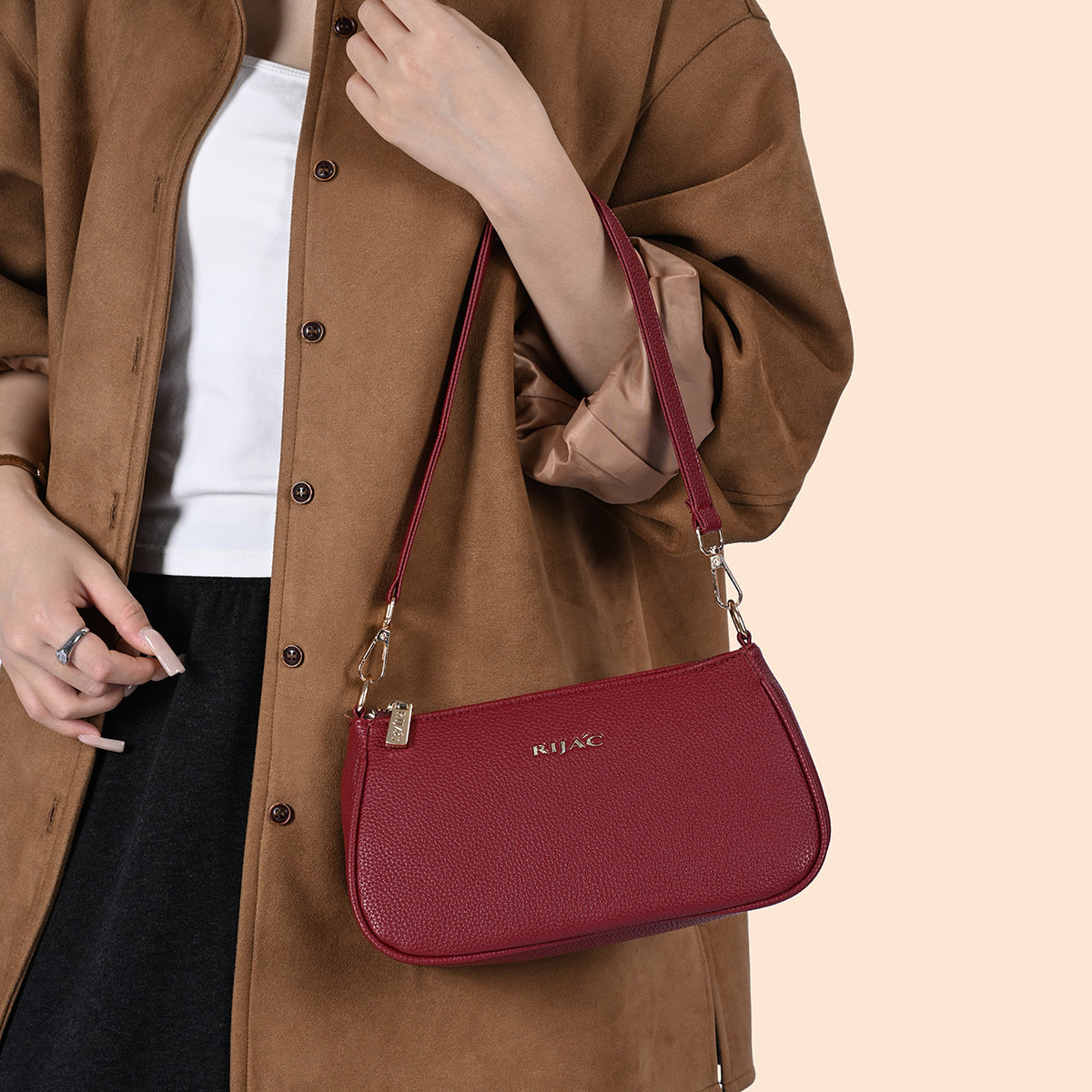 Maroon Emiro Sling Bag