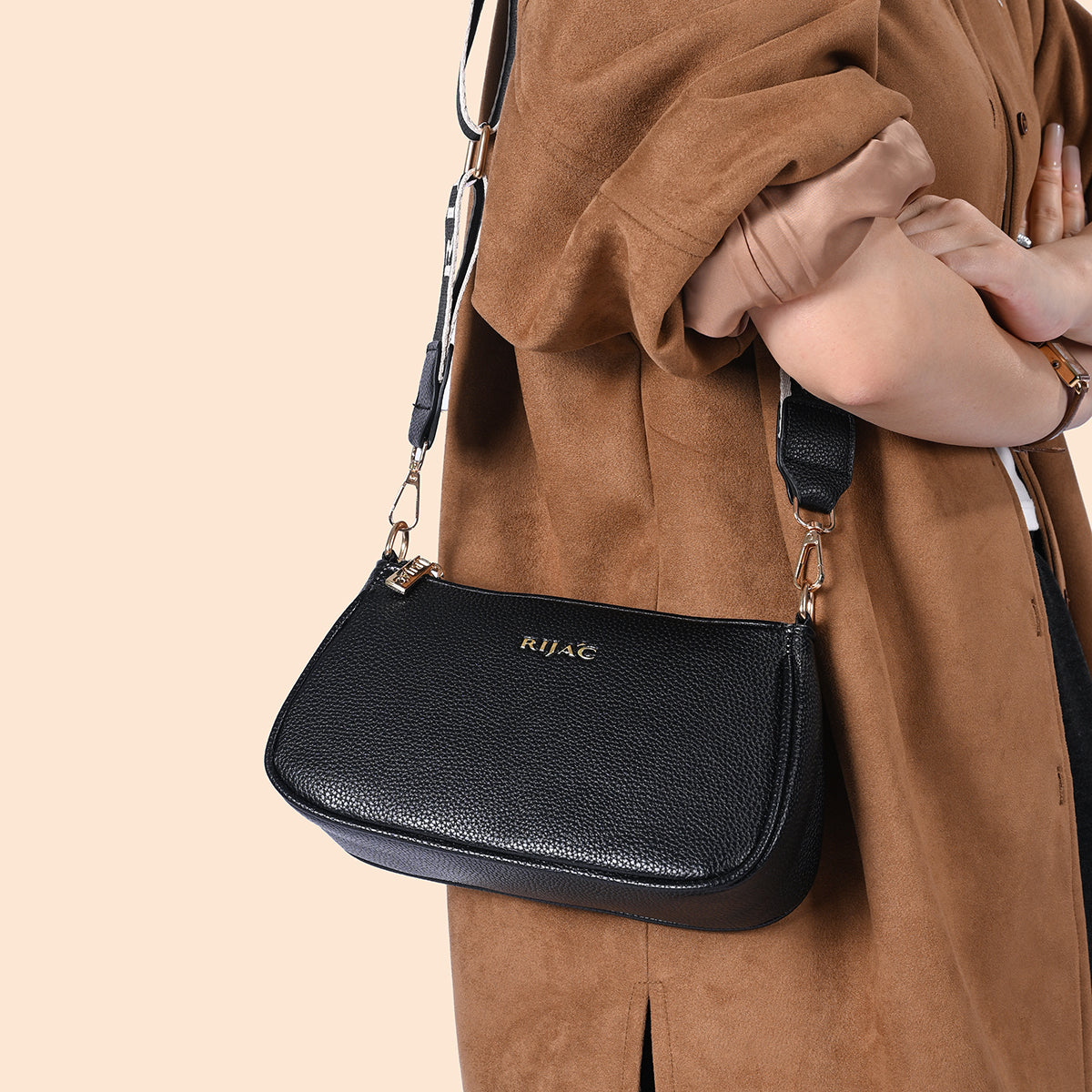Black Emiro Sling Bag
