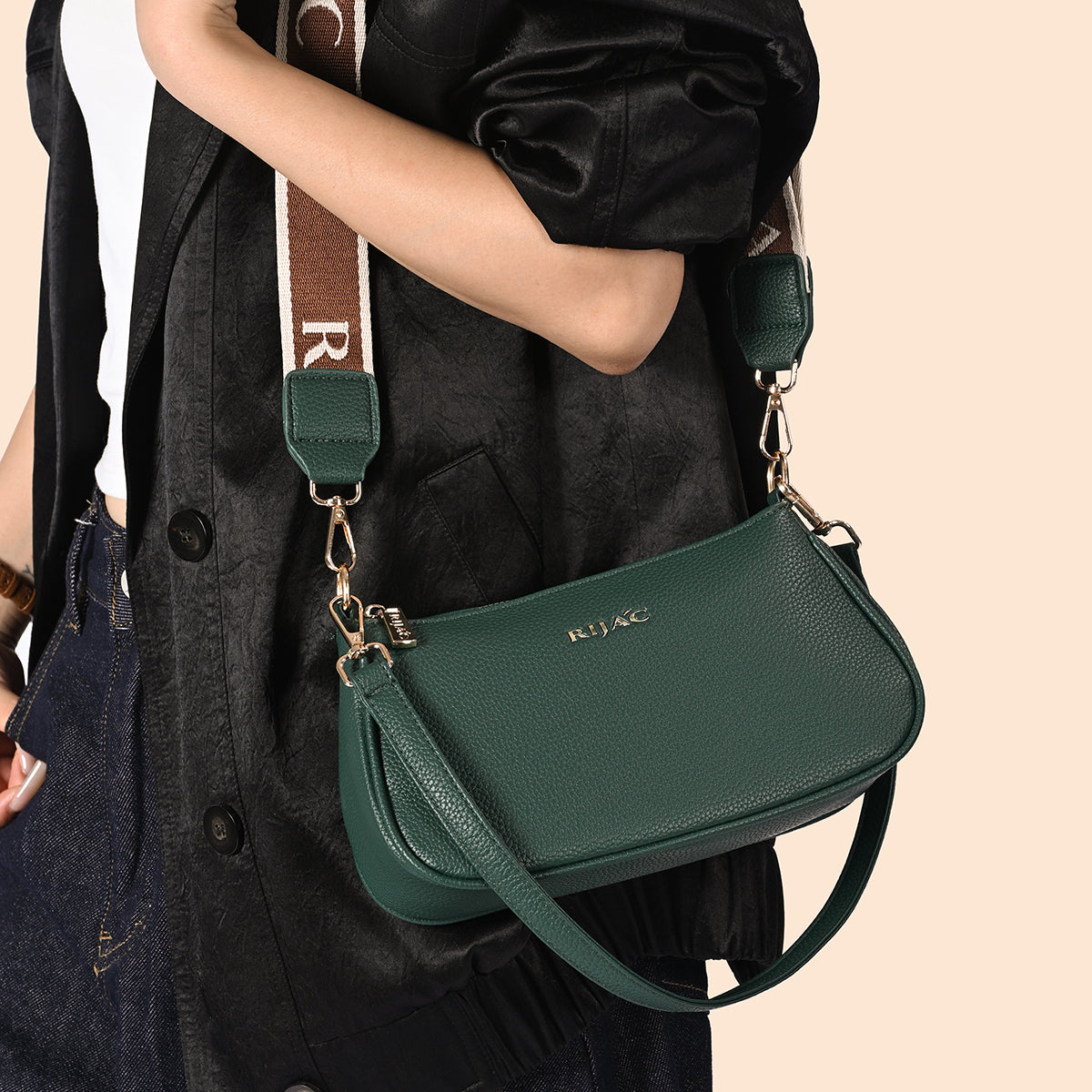 Green Emiro Sling Bag