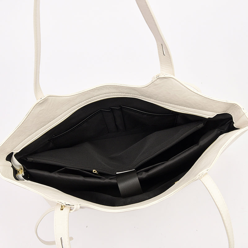 Black Filae Tote Bag