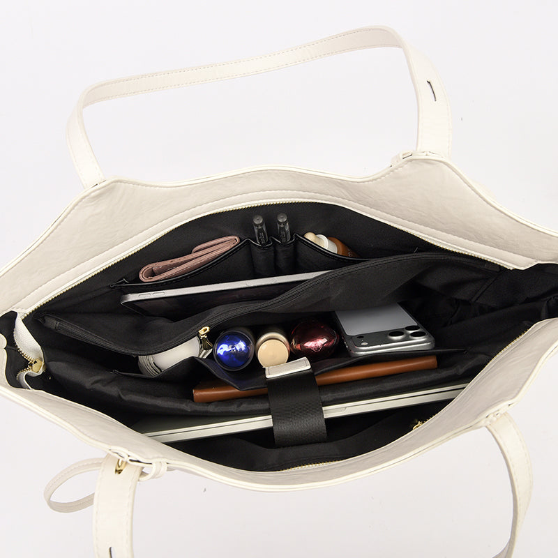 Black Filae Tote Bag