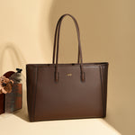 Brown Ovia Tote Bag