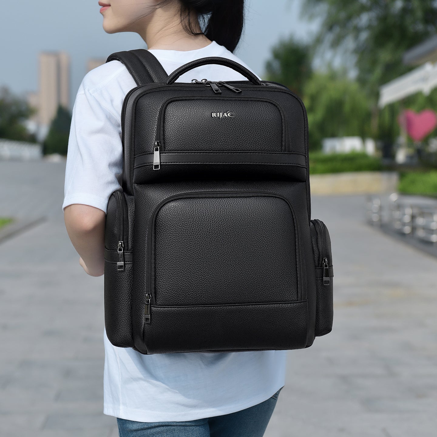 Black Lono Practical Backpack | 30 Litre