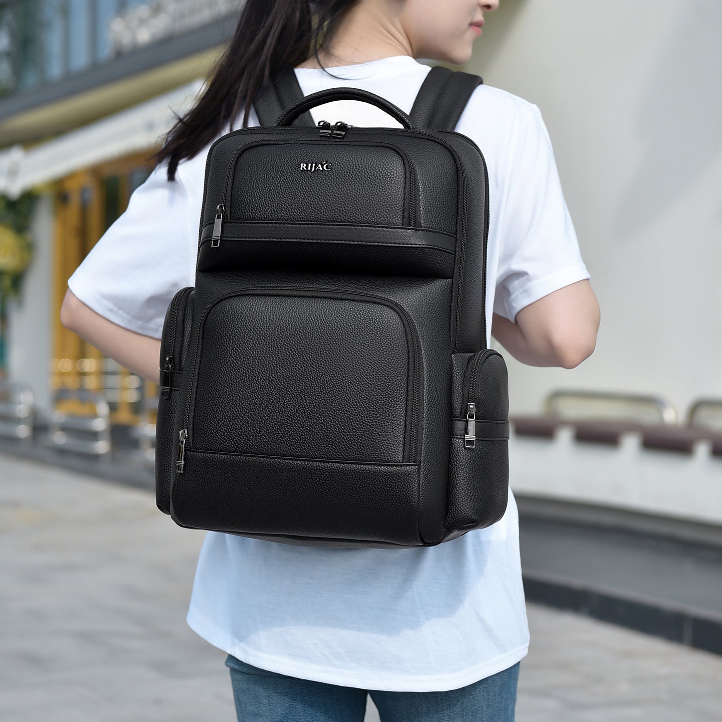 Black Lono Practical Backpack | 30 Litre