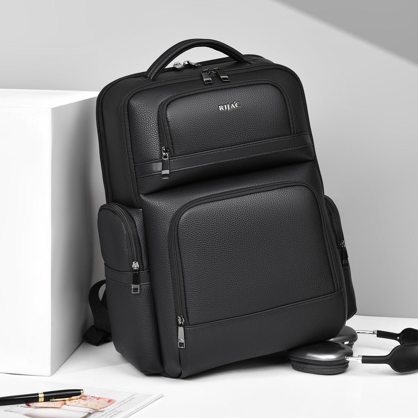 Black Lono Practical Backpack | 30 Litre