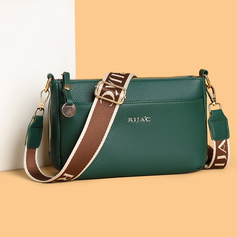 Green Vena Sling Bag