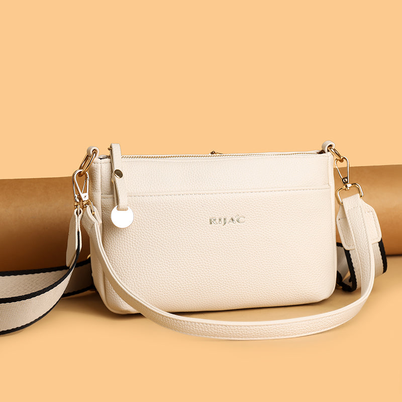 White Vena Sling Bag