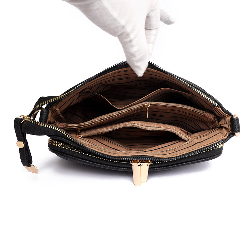 Brown Vena Sling Bag