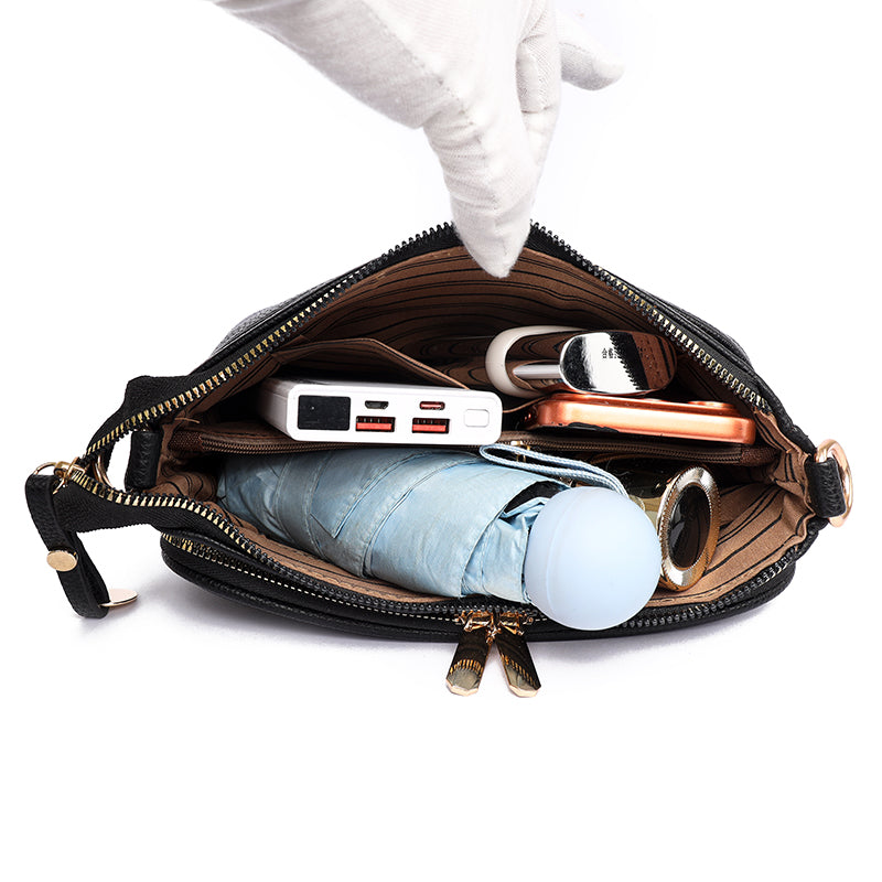 Brown Vena Sling Bag