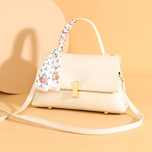 White Zeroa 2 Zipper Sling Bag