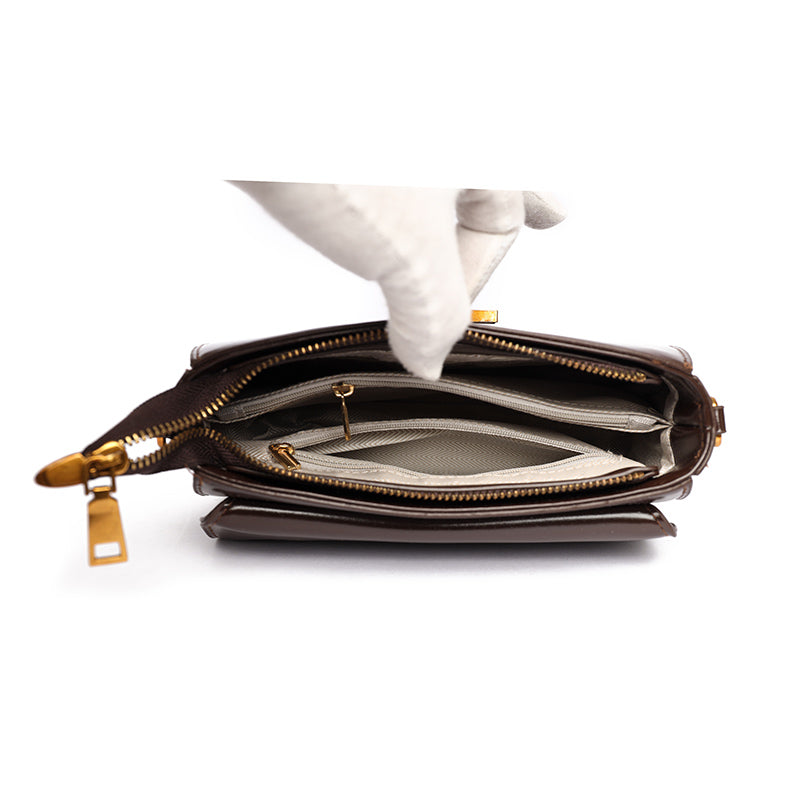 Brown Ayla Sling Bag