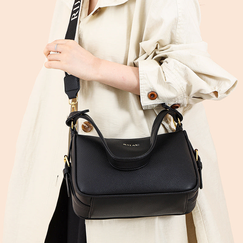 Black Mavi 2 Zipper Sling Bag