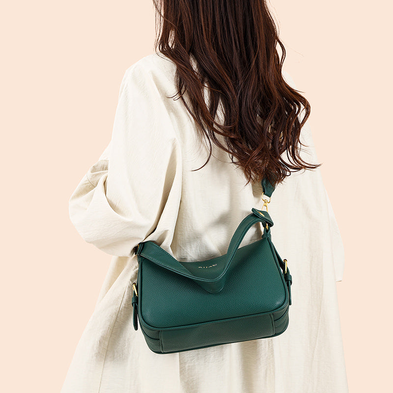 Green Mavi 2 Zipper Sling Bag