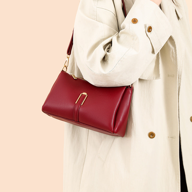 Maroon 3 Compartment Ziri Sling Bag