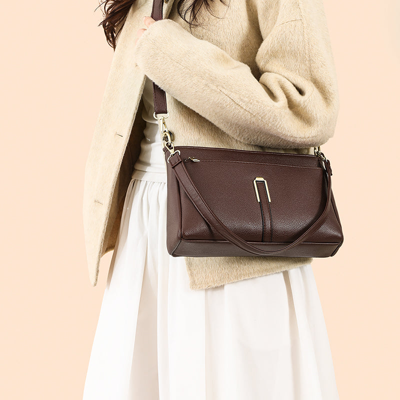Brown Vena Sling Bag