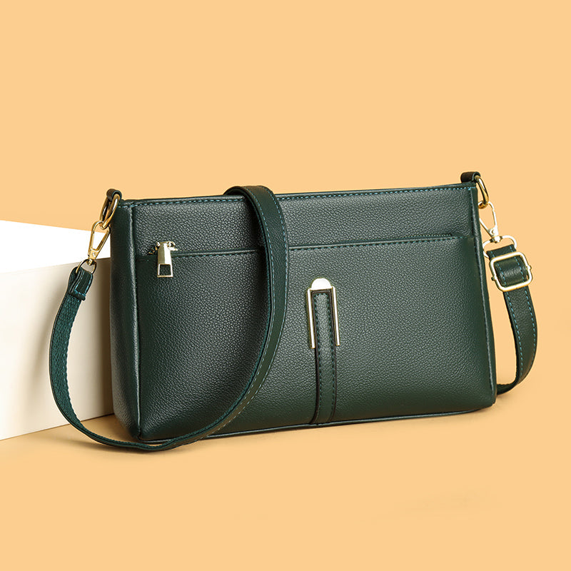 Green Vena Sling Bag