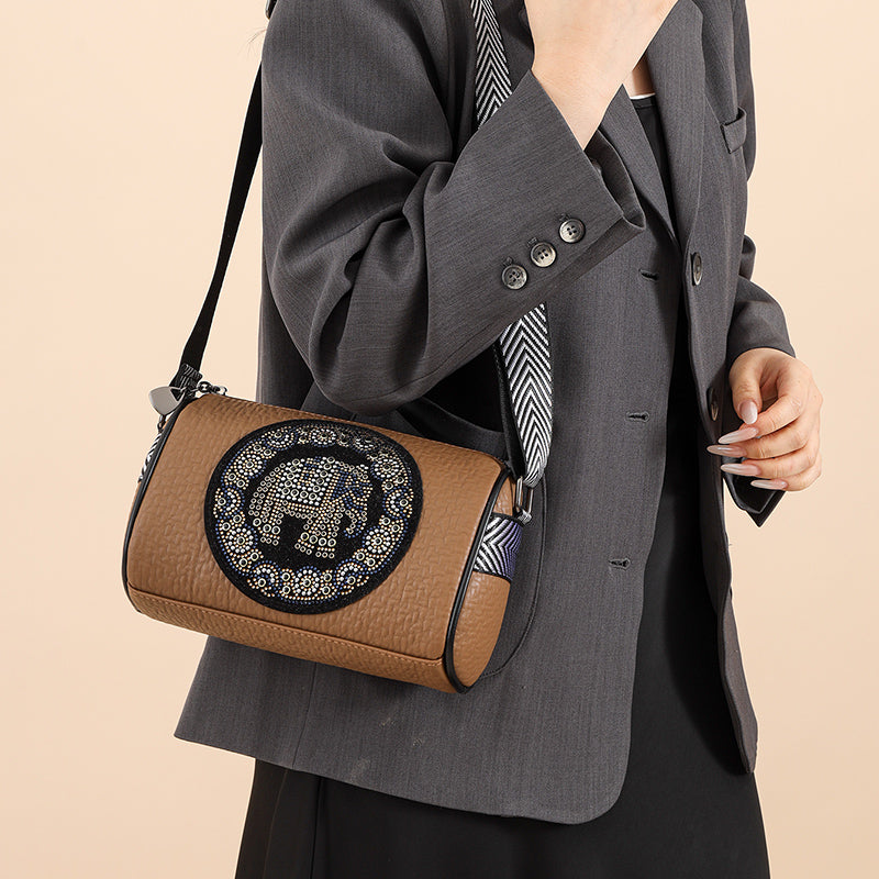 Brown Lush Sling Bag For Women