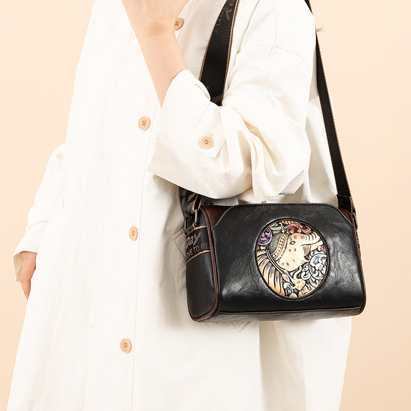 Black Viora Sling Bag