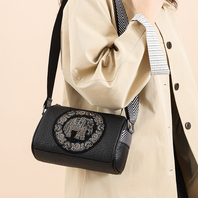 Black Lush Sling Bag for Women - Black Sling Bag