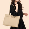 Beige Zelia Big Tote Bag