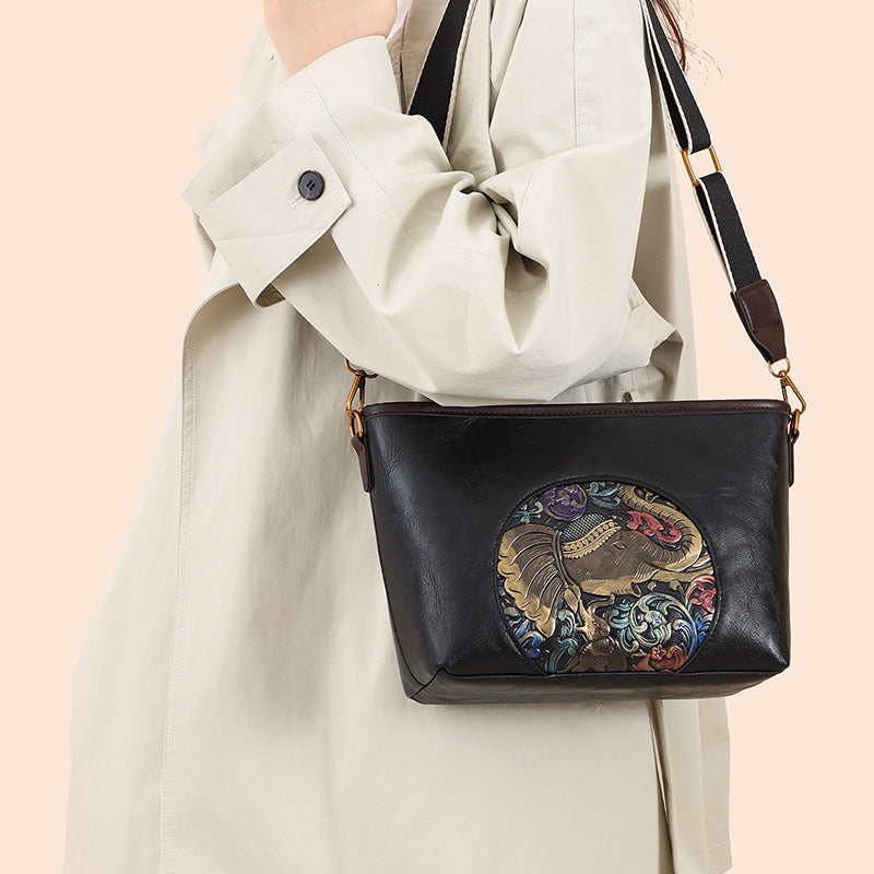 Black Bela 2 Zipper (M) Sling Bag