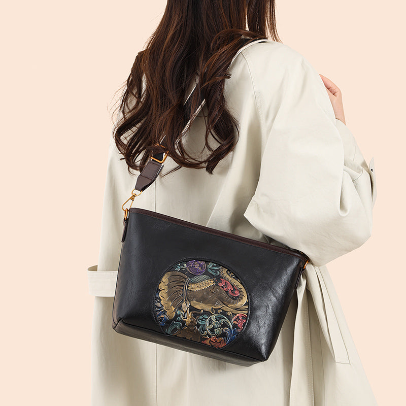 Black Bela 2 Zipper (M) Sling Bag