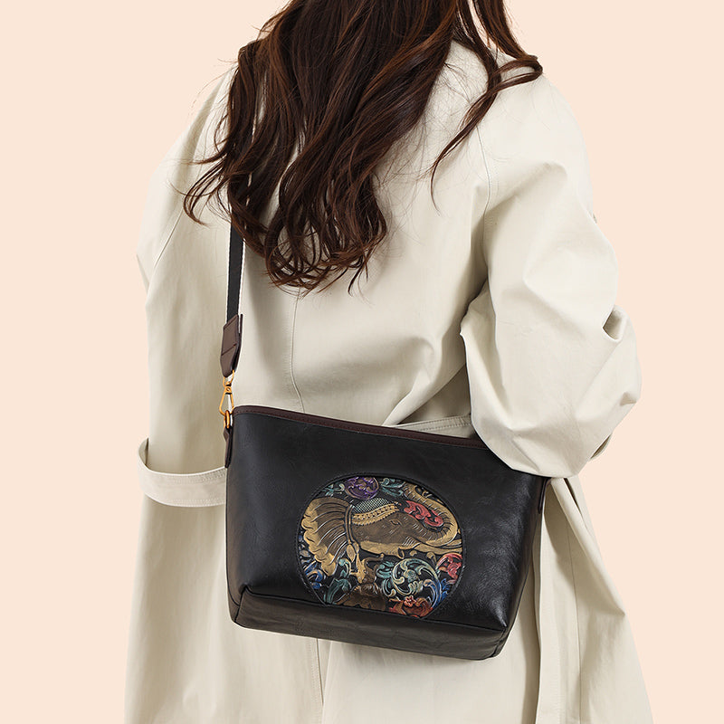 Black Bela 2 Zipper (M) Sling Bag