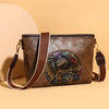 Brown Bela 2 Zipper (M) Sling Bag