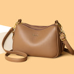 Brown Mavi 2 Zipper Sling Bag