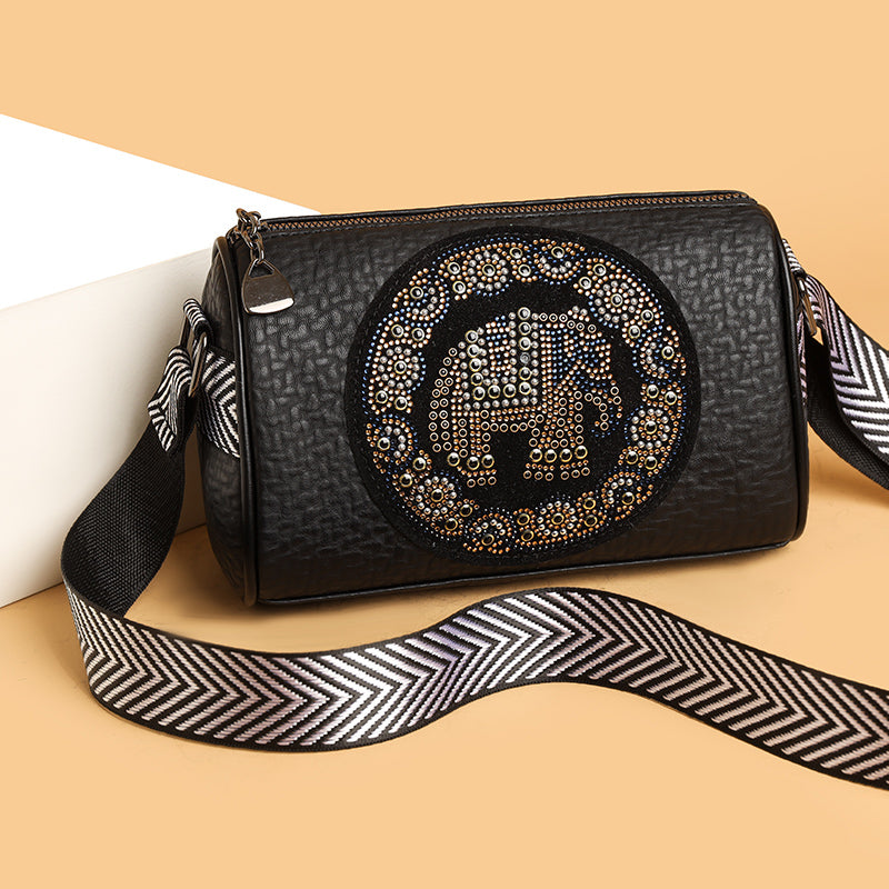 Black Lush Sling Bag for Women - Black Sling Bag